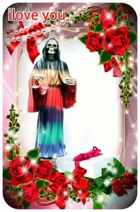 Santa Muerte Devotional Image