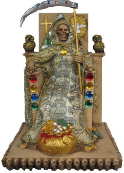 La Santa Muerte del Dinero