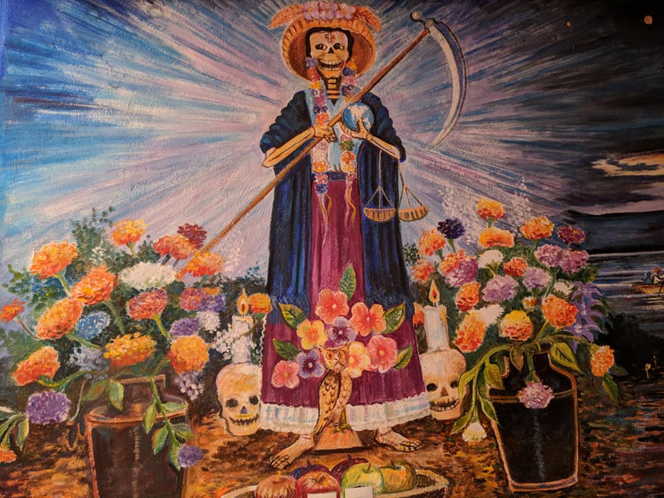 Mexican Indigenous Death Goddesses Xaratanga and Mictecacihuatl